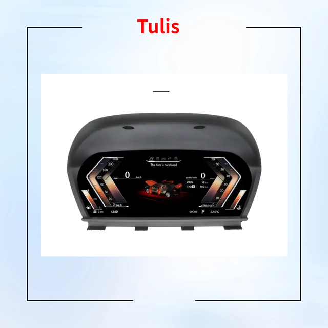 Tulis LCD Dashboard Digital Instrument Cluster Cockpit Speedometer for BMW Series 1 F20 F52 Series 2 F22 X1 F48 F49 X2 F39