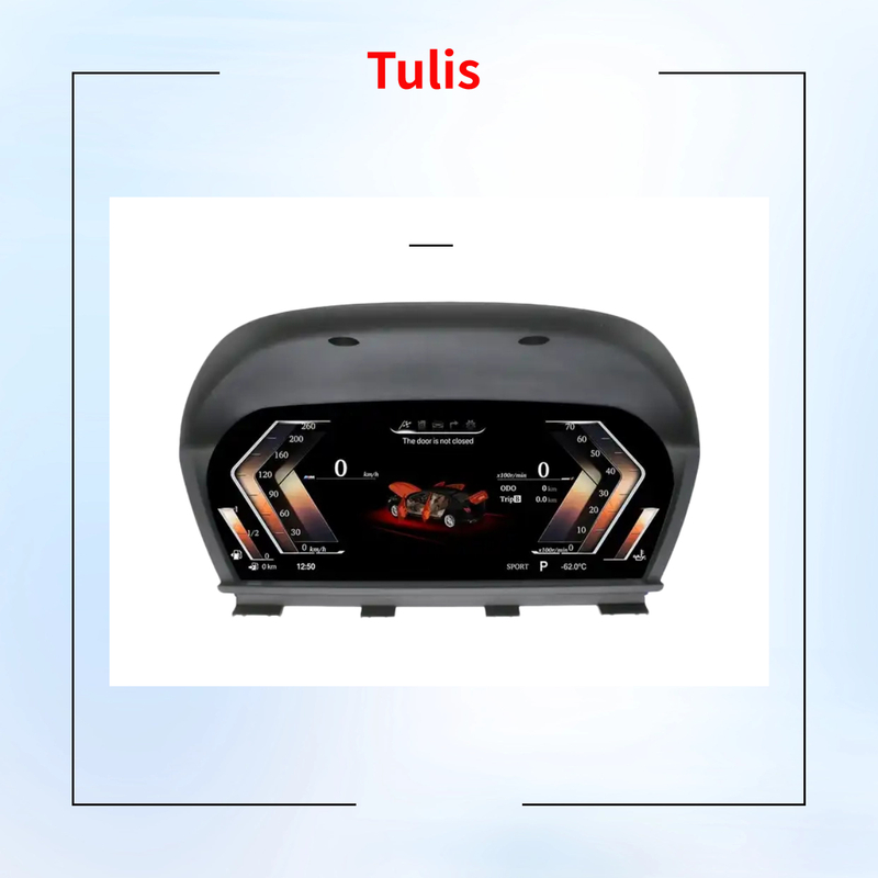 Tulis LCD Dashboard Digital Instrument Cluster Cockpit Speedometer for BMW Series 1 F20 F52 Series 2 F22 X1 F48 F49 X2 F39