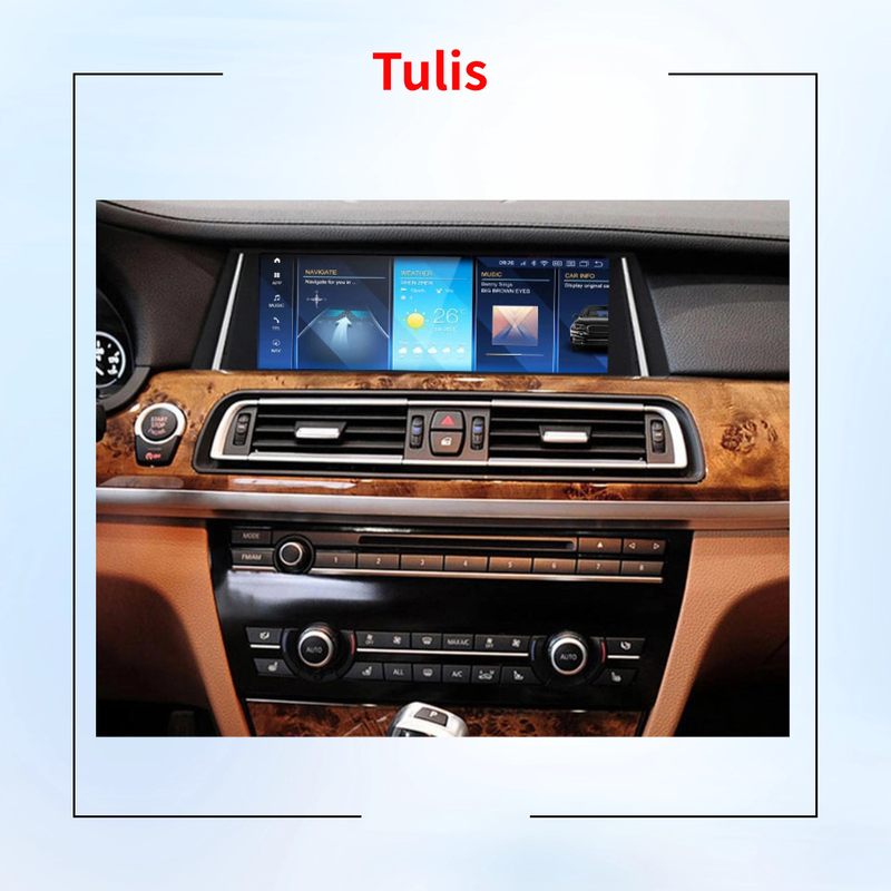 Tulis Android 13 Car DVD Player For BMW 7 Series F01 F02 Touch Screen Auto Stereo Multimedia Audio Radio 4G WIFi Carplay