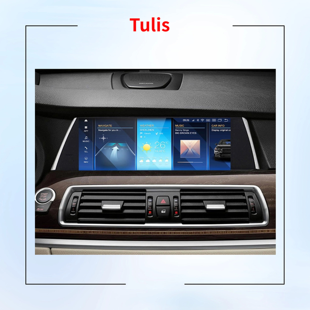 Tulis Android 13 Car DVD Player For BMW 5 Series GT F07 Touch Screen WIFi Carplay Auto Stereo Multimedia Audio Radio