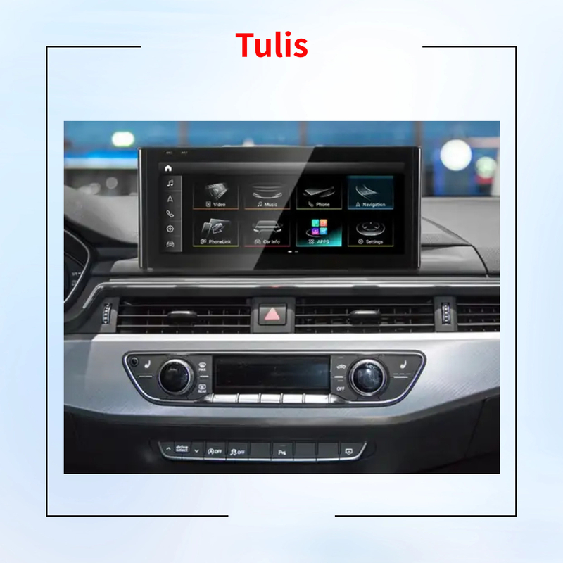 Tulis Android 13 Touch Screen For Audi A4L A4 B9 A5 2017-2020 Multimedia Stereo Navigation Monitor Carplay Android Auto Wifi 4G