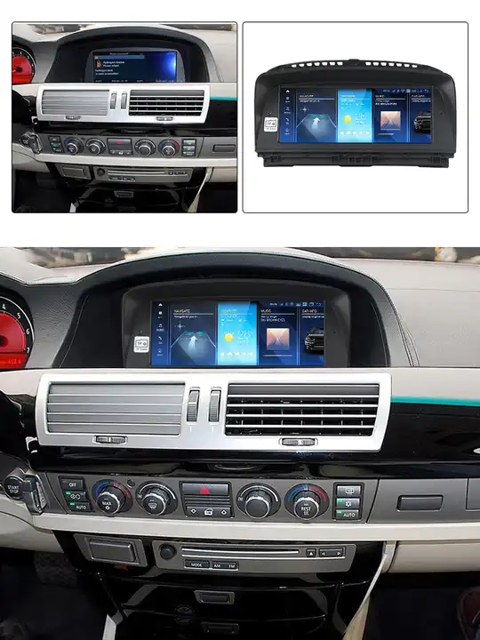 Tulis Android 13 Car DVD Player Touch Screen for BMW 7 Series E65 E66 2001-2008 Carplay Android Auto 4G WIFI GPS Navigation