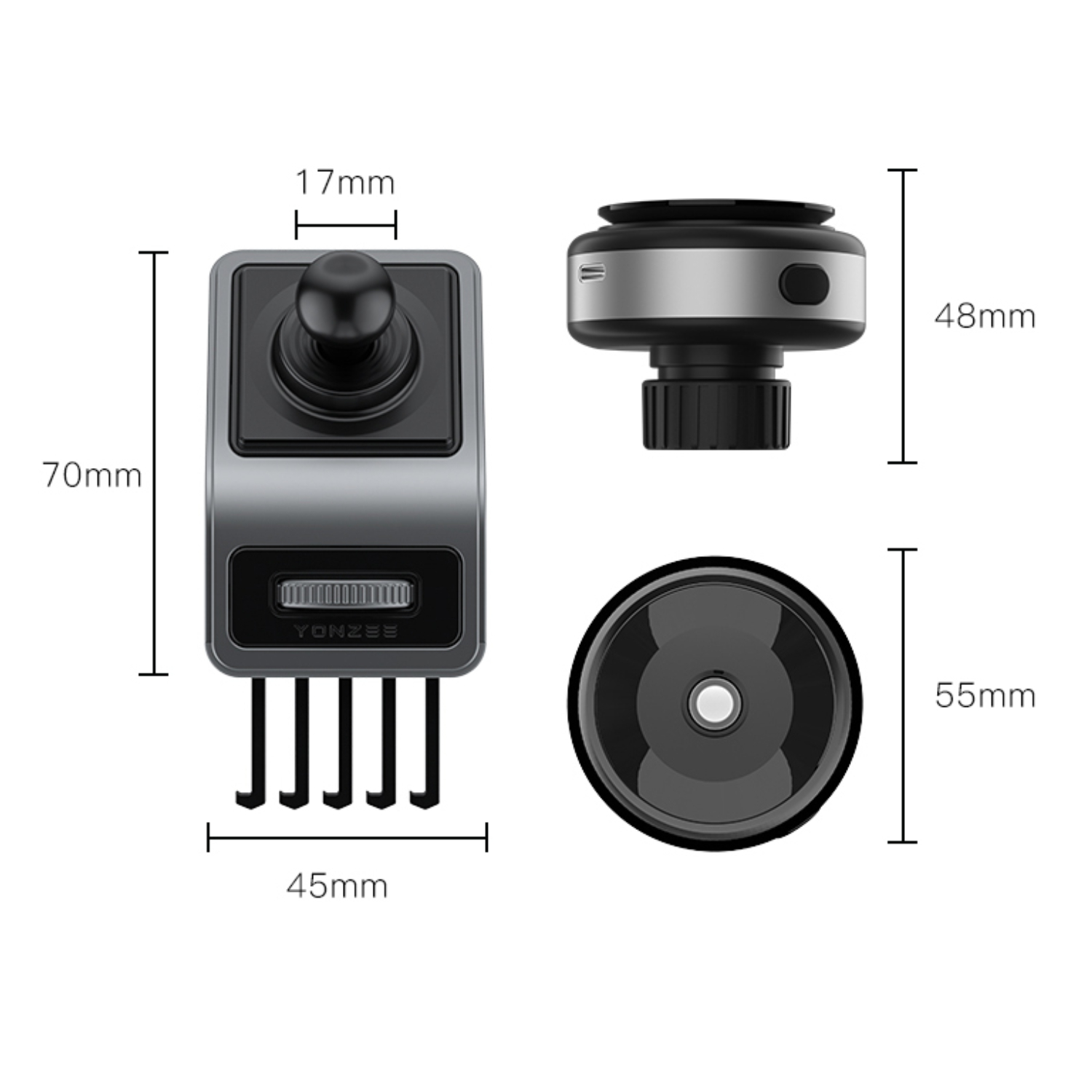 Tesla Phone Mount Power Suction Adsorption Mobile Phone Tablet IPad Car Mount for Tesla Model 3 Model Y Accessories