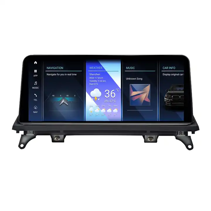 Tulis Android 13 Car Stereo Multimedia System for BMW X5 X6 E70 E71 2007-2013 Carplay Android Auto 4G WIFI Navigation CCC CIC