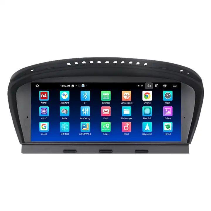 Tulis Android 13 Car DVD Player Radio for BMW 5 Series E60 E61 E62 E63 E64 E90 2004-2012 Carplay Android Auto WIFI Navigation