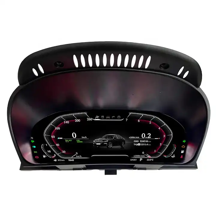 Tulis 12.3'' Digital Cluster Speedometer Cockpit For BMW X5 X6 E70 LCD Dadboard Instrument Cluster Plus And Play