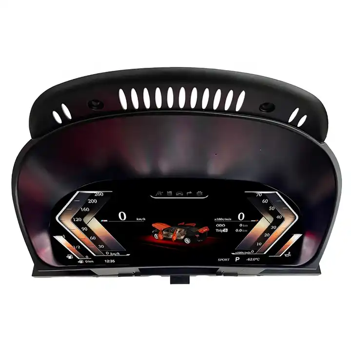 Tulis 12.3'' Digital Cluster Speedometer Cockpit For BMW X5 X6 E70 LCD Dadboard Instrument Cluster Plus And Play