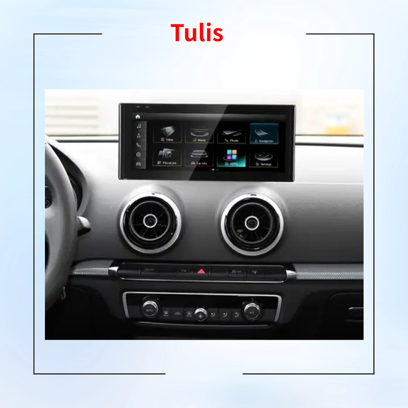 Tulis Android 13 Car DVD Player For Audi A3 2014-2020 Multimedia Stereo Video Navigation Monitor Carplay Android Auto Wifi 4G