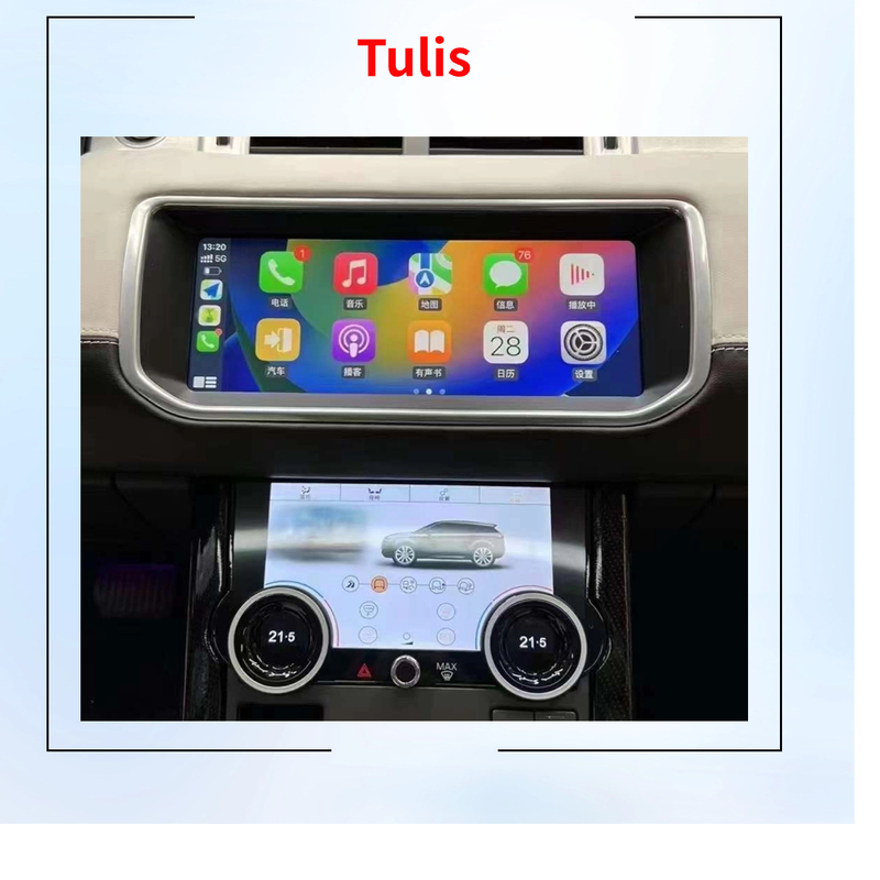  Tulis 10.25 " Android IPS Touch Screen Car Radio Navigation For Range Rover Evoque 2012-2018 Multimedia Stereo Carplay