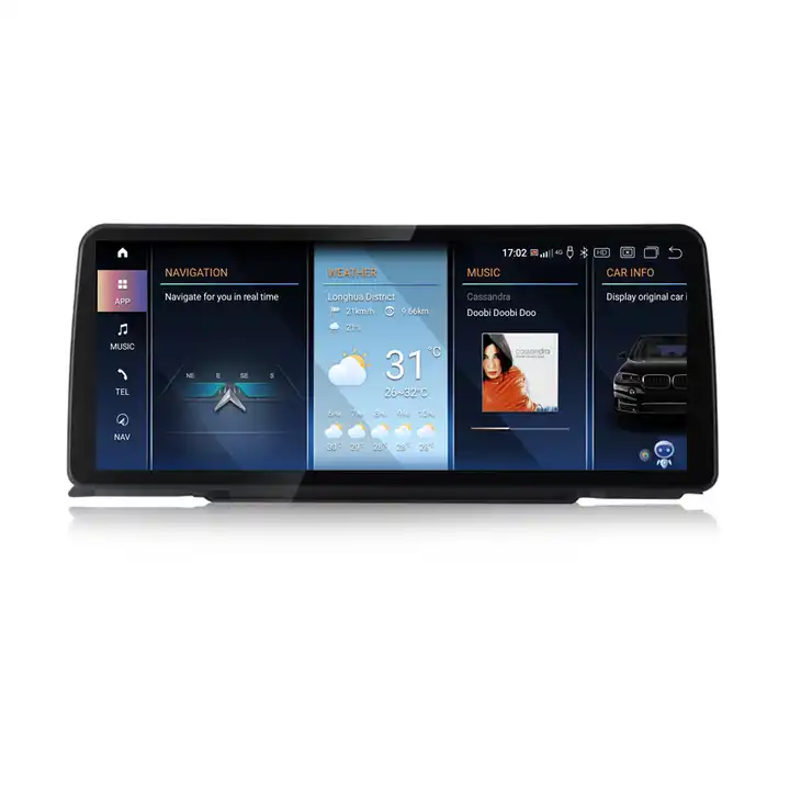 Tulis 12.3 " Android 13 Car DVD Player For BMW 5 Series F10 F11 CIC NBT 2010 -2017 WIFi Carplay Auto Stereo Multimedia Audio