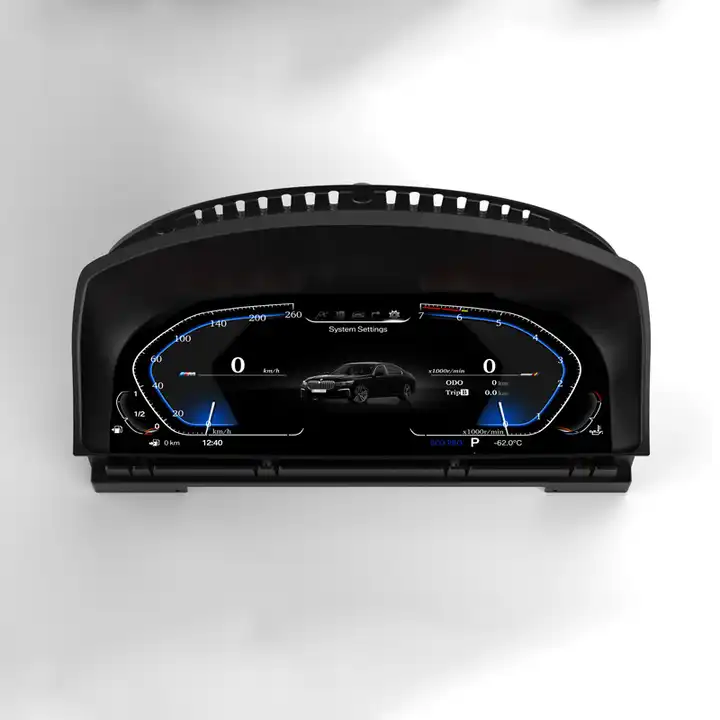 Tulis 12.3'' Digital Cluster Speedometer Cockpit For BMW 7 Series E65 E66 LCD Dadboard Instrument Cluster Plus And Play