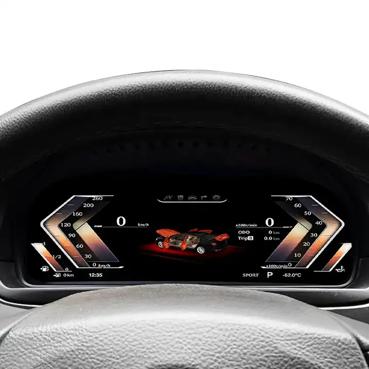 Tulis 12.3'' Digital Cluster Speedometer Cockpit For BMW X5 X6 E70 LCD Dadboard Instrument Cluster Plus And Play