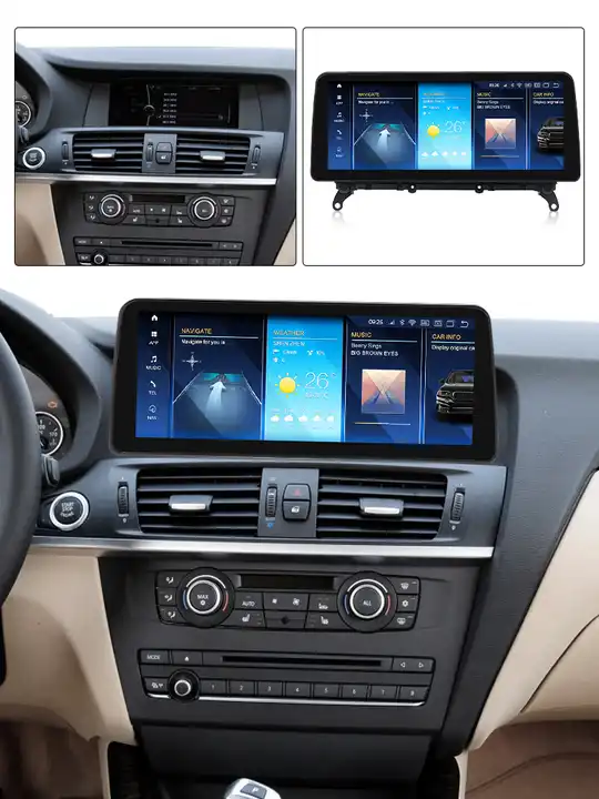 Tulis Android 13 Car Stereo Multimedia System Radio for BMW X3 X4 F25 F26 2013-2017 Carplay Android Auto 4G WIFI Video