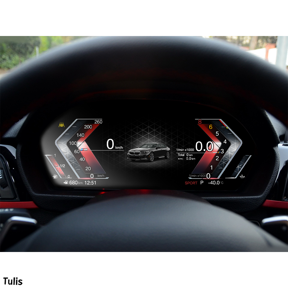 BMW 3Series 4Series 2013-2017 Car Digital Cluster Instrument Virtual Cockpit Speedometer Dashboard Ghost Screen