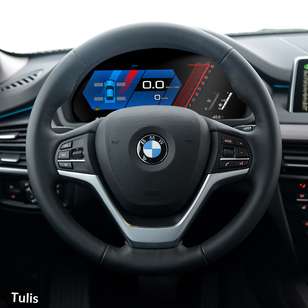 BMW X5 F15 X6 F16 2014-2017 Car Digital Cluster Instrument Virtual Cockpit Speedometer Dashboard Ghost Screen