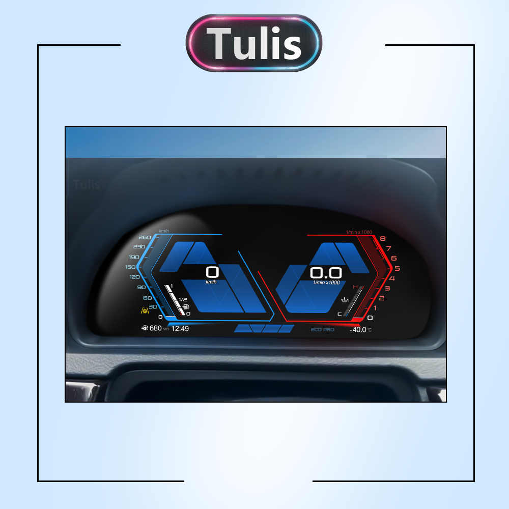 BMW 5 Series GT F07 2009-2017 Car Digital Cluster Instrument Virtual Cockpit Speedometer Dashboard Ghost Screen