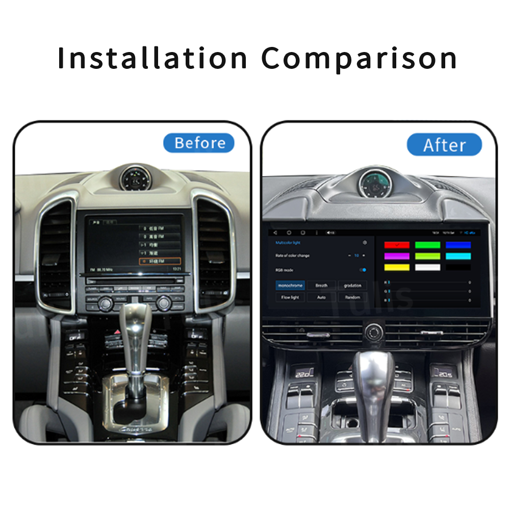 12.3 Porsche Cayenne 2010-2016 Android Screen Navigation Car Radio With Carplay Android Auto