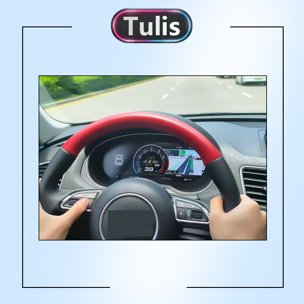 Audi Q3 2013-2018 Car Digital Cluster Instrument Virtual Cockpit Speedometer Dashboard Ghost Screen