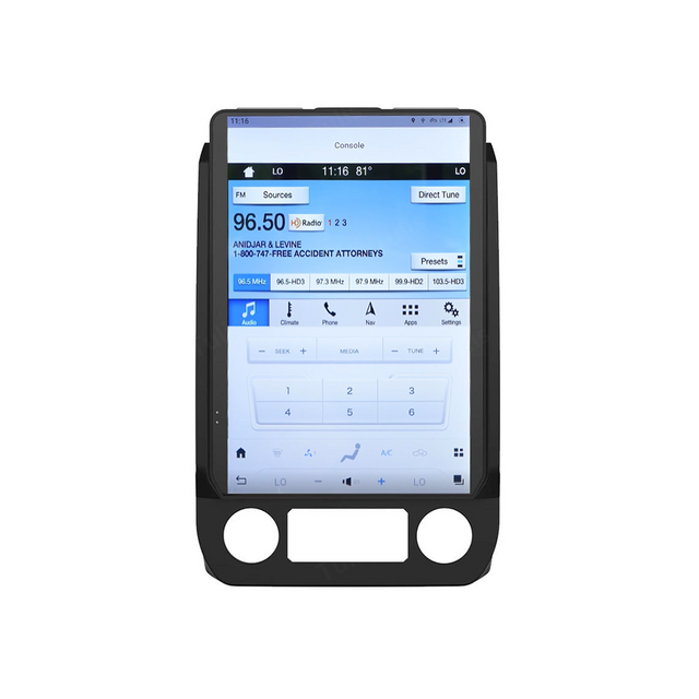 Ford F150 2015-2021 Android Screen Navigation Car Radio With Carplay Android Auto