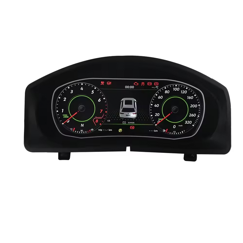 VW Tiguan 2010-2017 Car Digital Cluster Instrument Virtual Cockpit Speedometer Dashboard Ghost Screen