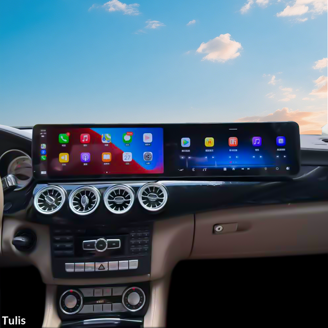  Mercedes Benz CLS W218 2012-2017 Dual 12.3 Inch Android Screen Navigation Car Stereo With Carplay Android Auto