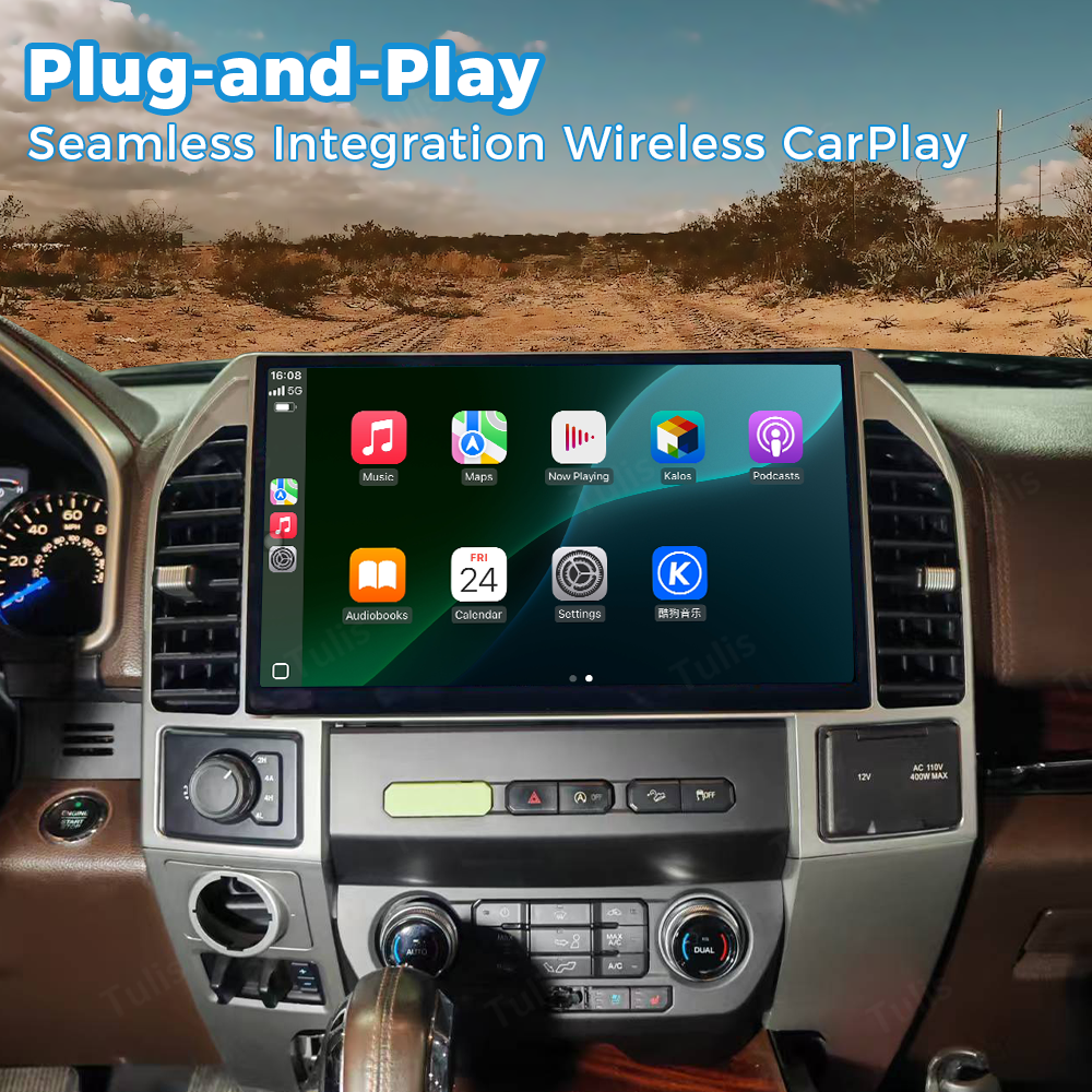 14.6“ Ford F150 2015-2019 Android Screen Android Screen Navigation Car Radio With Carplay Android Auto