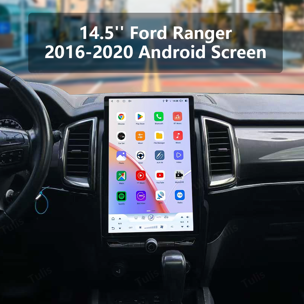 14.5'' Ford Ranger 2016-2020 Android Screen Navigation Car Radio With Carplay Android Auto