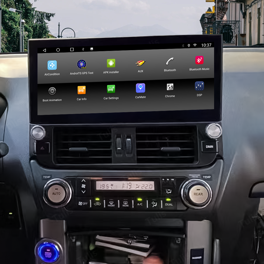 12.3“ Toyota Prado 2010-2013 Android Screen Navigation Car Radio With Carplay Android Auto