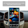 16“ Tesla Stlye Toyota Land Cruiser LC200 2016-2020 Android Screen Navigation Car Radio With Carplay Android Auto