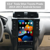 13.6“ Tesla Stlye Toyota Prado 2014-2017 Android Screen Navigation Car Radio With Carplay Android Auto