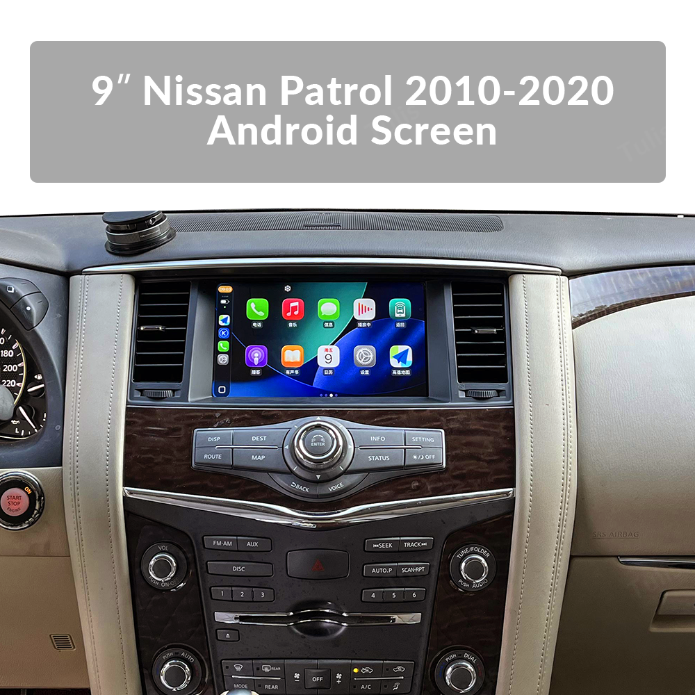9" Nissan Patrol 2010-2020 Android Screen Navigation Car Radio With Carplay Android Auto