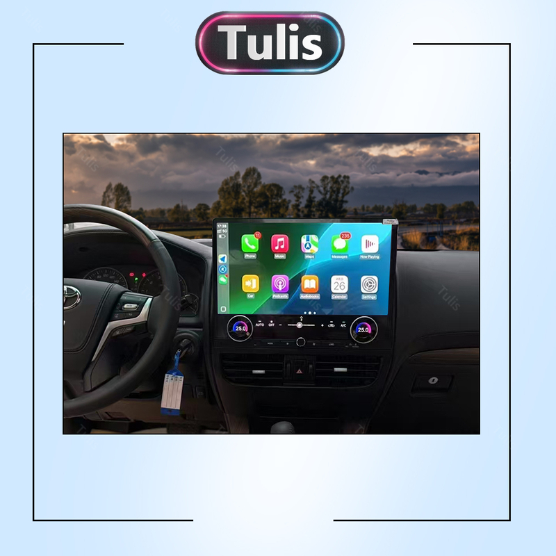 Tulis Toyota Elfa A20 2008-2012 Android Screen Multimedia Carplay Car DVD Player