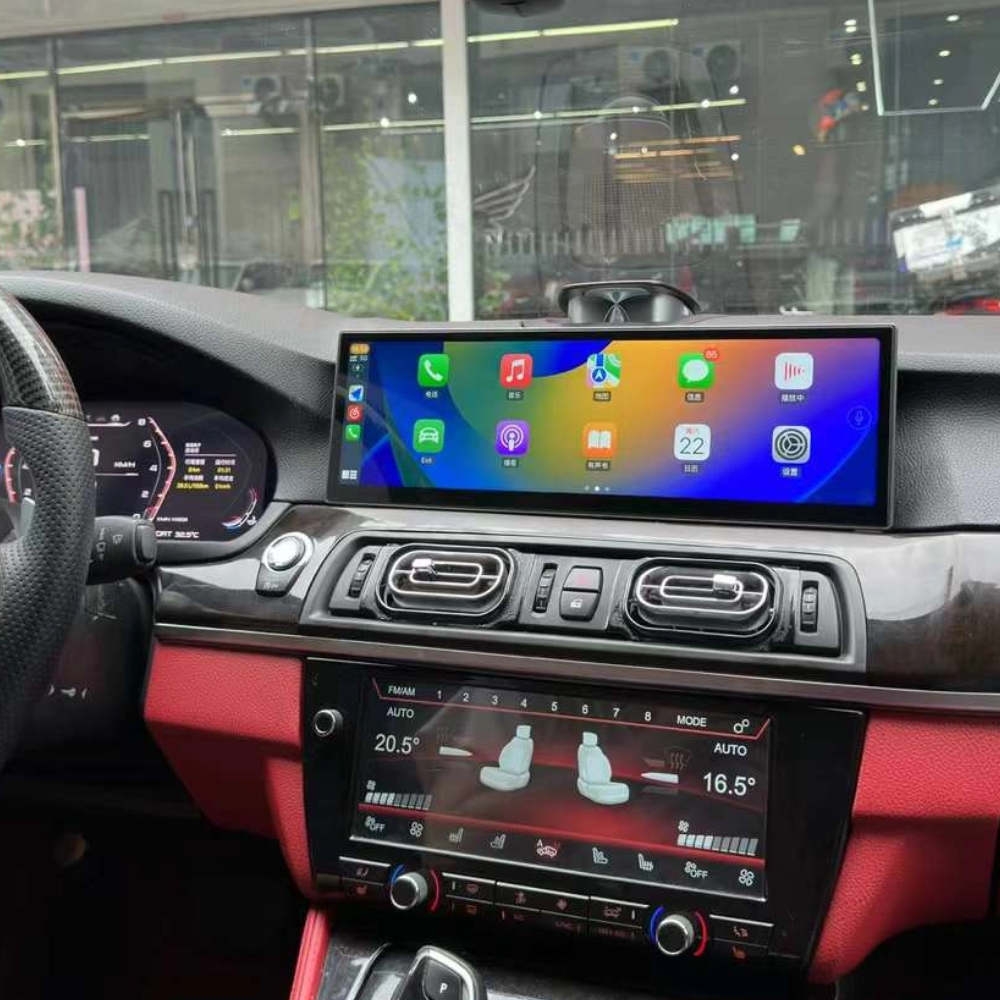 14.9 Inch Android 13 Screen For BMW 5 Series F10 F11 F18 2010-2017 GPS Car Radio Head Unit GPS Navigation Built In Carplay 360