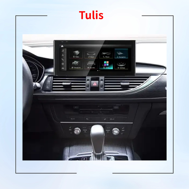 Tulis Android 13 Car Monitor For Audi A6 A6L A7 C7 RS6 RS7 S6 S7 2012-2018 Multimedia Stereo Navigation Carplay Auto Wifi 4G