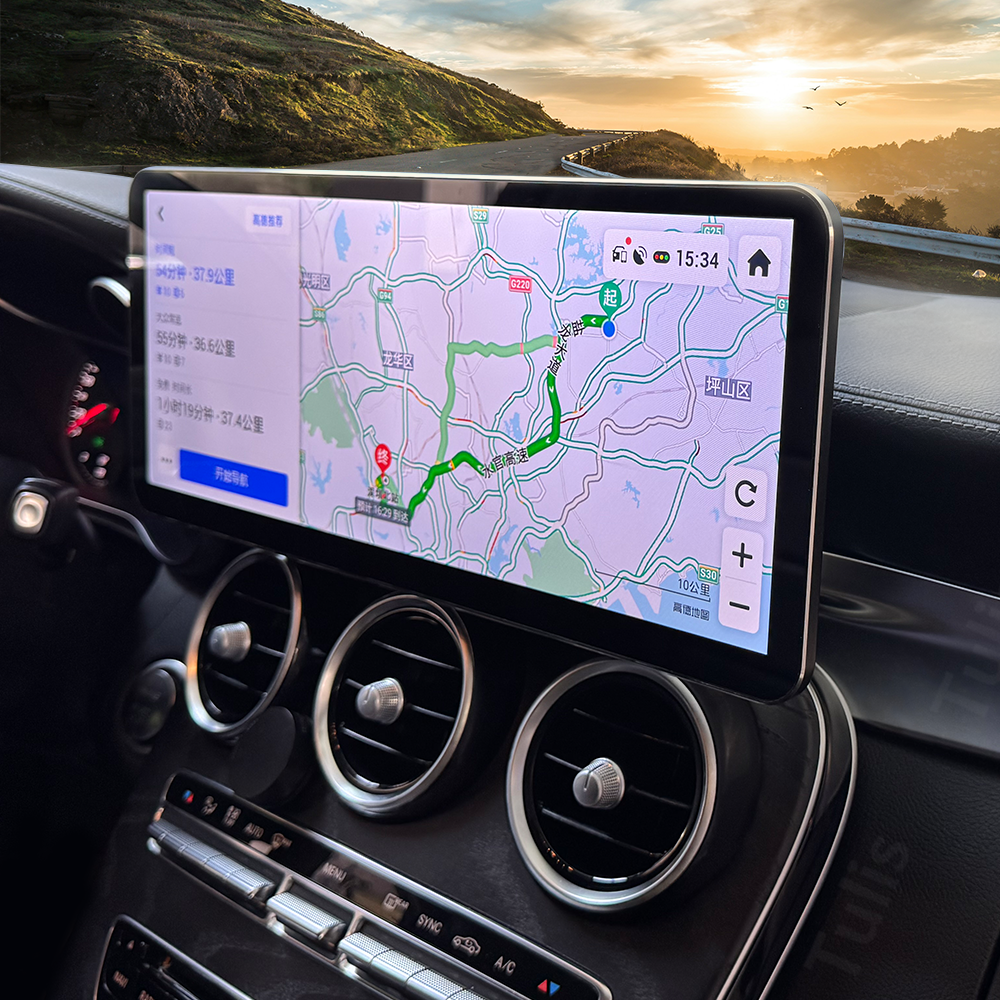 Mercedes Benz C class 2015-2018 Android Screen Navigation Car Radio With Carplay Android Auto