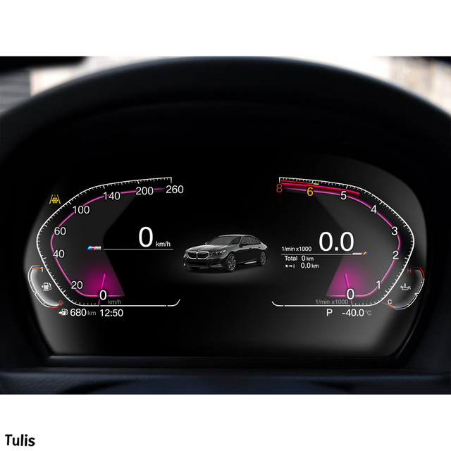 BMW 3Series E90 2007-2012 Car Digital Cluster Instrument Virtual Cockpit Speedometer Dashboard Ghost Screen