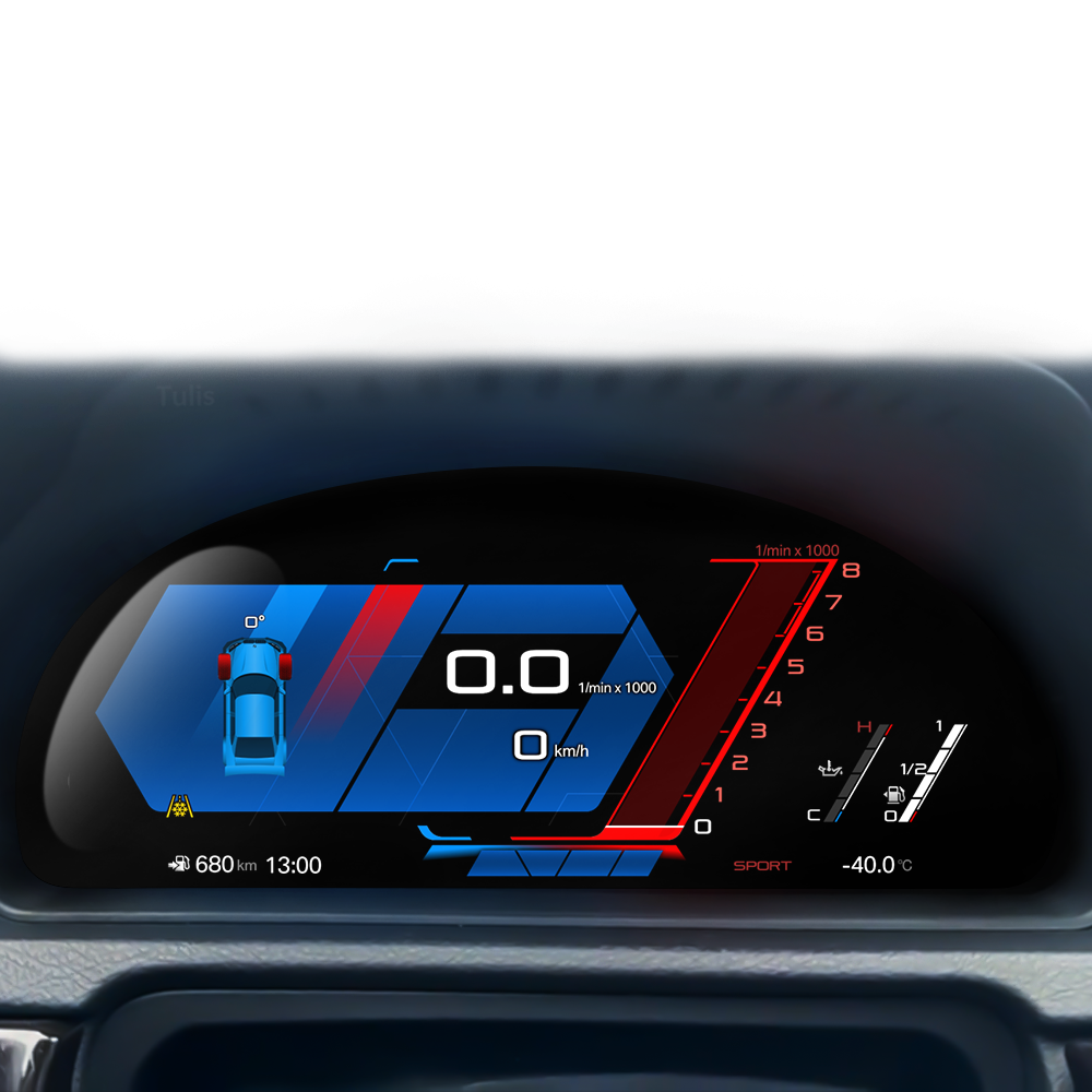 BMW 5 Series GT F07 2009-2017 Car Digital Cluster Instrument Virtual Cockpit Speedometer Dashboard Ghost Screen