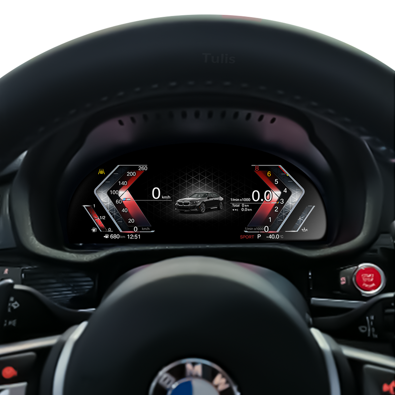 BMW X3 F25 X4 F26 2013-2017 Car Digital Cluster Instrument Virtual Cockpit Speedometer Dashboard Ghost Screen