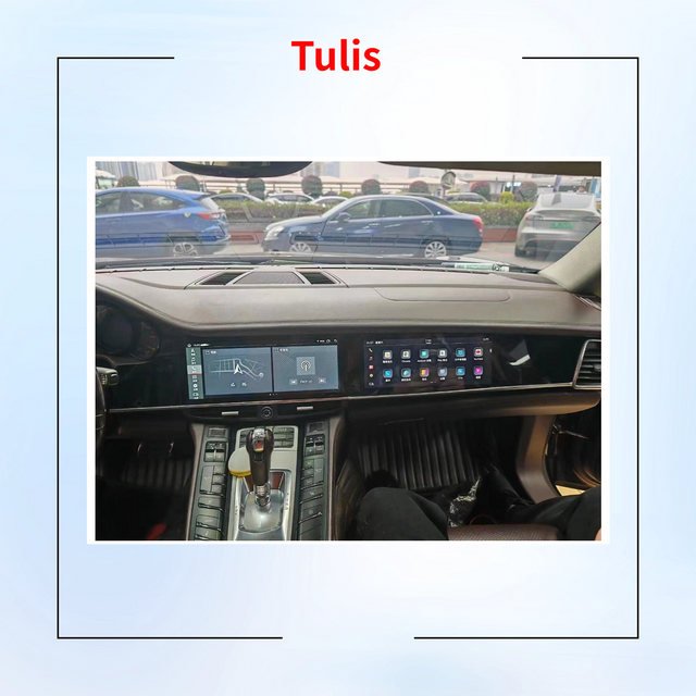 Tulis Dual Android Touch Screen Automotive Multimedia Video Radio GPS Navigation for Porsche Panamera 2010 To 2017 Upgrade 2024