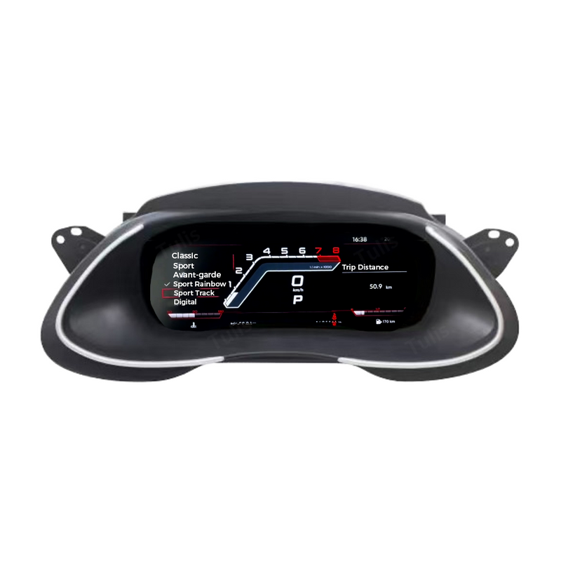 Audi A4 A4L 2013-2016 Car Digital Cluster Instrument Virtual Cockpit Speedometer Dashboard Ghost Screen