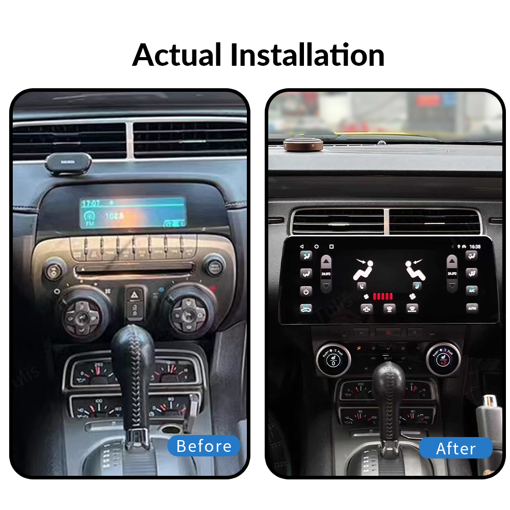 12.3“ Chevrolet Camaro 2008-2015 Android Screen Navigation Car Radio With Carplay Android Auto