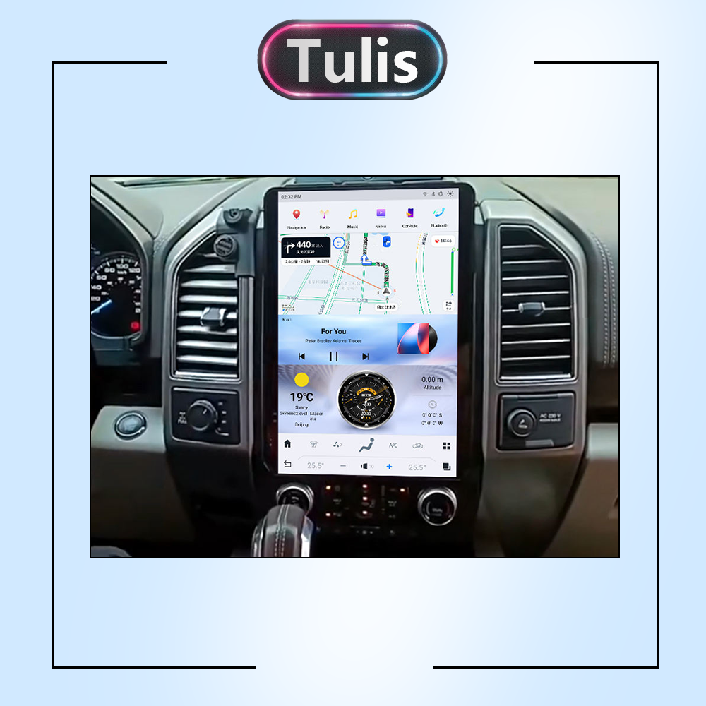 Ford F150 2015-2021 Android Screen Navigation Car Radio With Carplay Android Auto