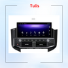 Tulis 12.3 Inch IPS Screen With Voice Control Carplay Android Auto For Mitsubishi Pajero 2009-2017 Car Multimedia Receivers