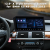 BMW X5 X6 2007-2013 12.9“ X Style Android Screen Navigation Car Radio With Carplay Android Auto
