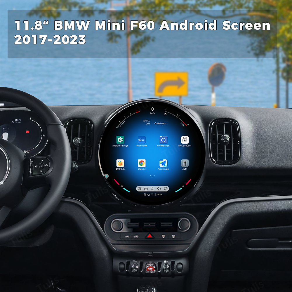 11.8“ BMW Mini F60 2017-2023 Android Screen Navigation Car Radio With Carplay Android Auto