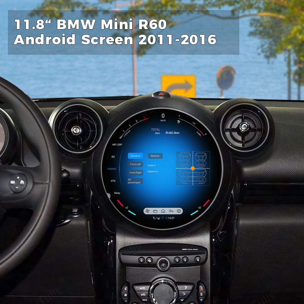 11.8“ BMW Mini R60 2011-2016 Android Screen Navigation Car Radio With Carplay Android Auto