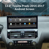 12.3“ Toyota Prado 2014-2017 Android Screen Navigation Car Radio With Carplay Android Auto