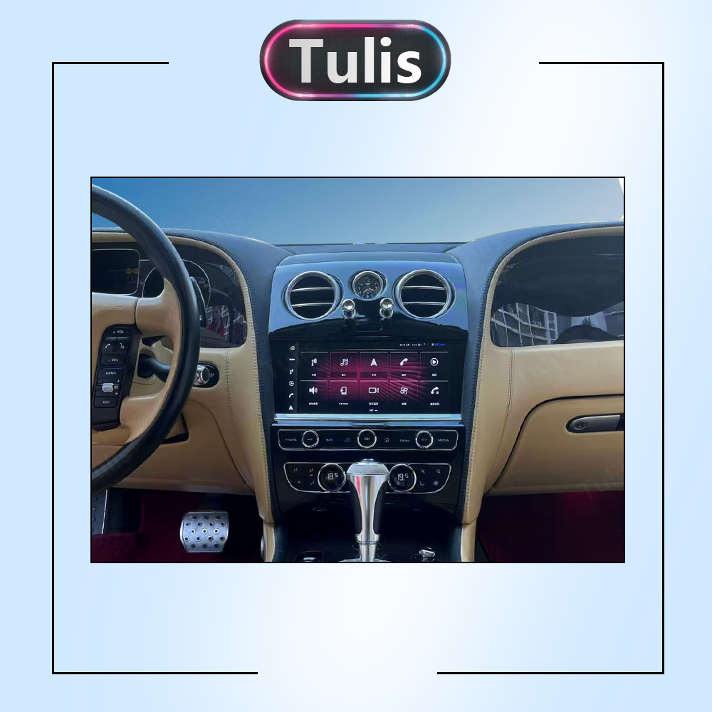 10.9" Bentley Flying Spur Continental GT 2005–2019 Android Screen Navigation Car Radio With Carplay Android Auto