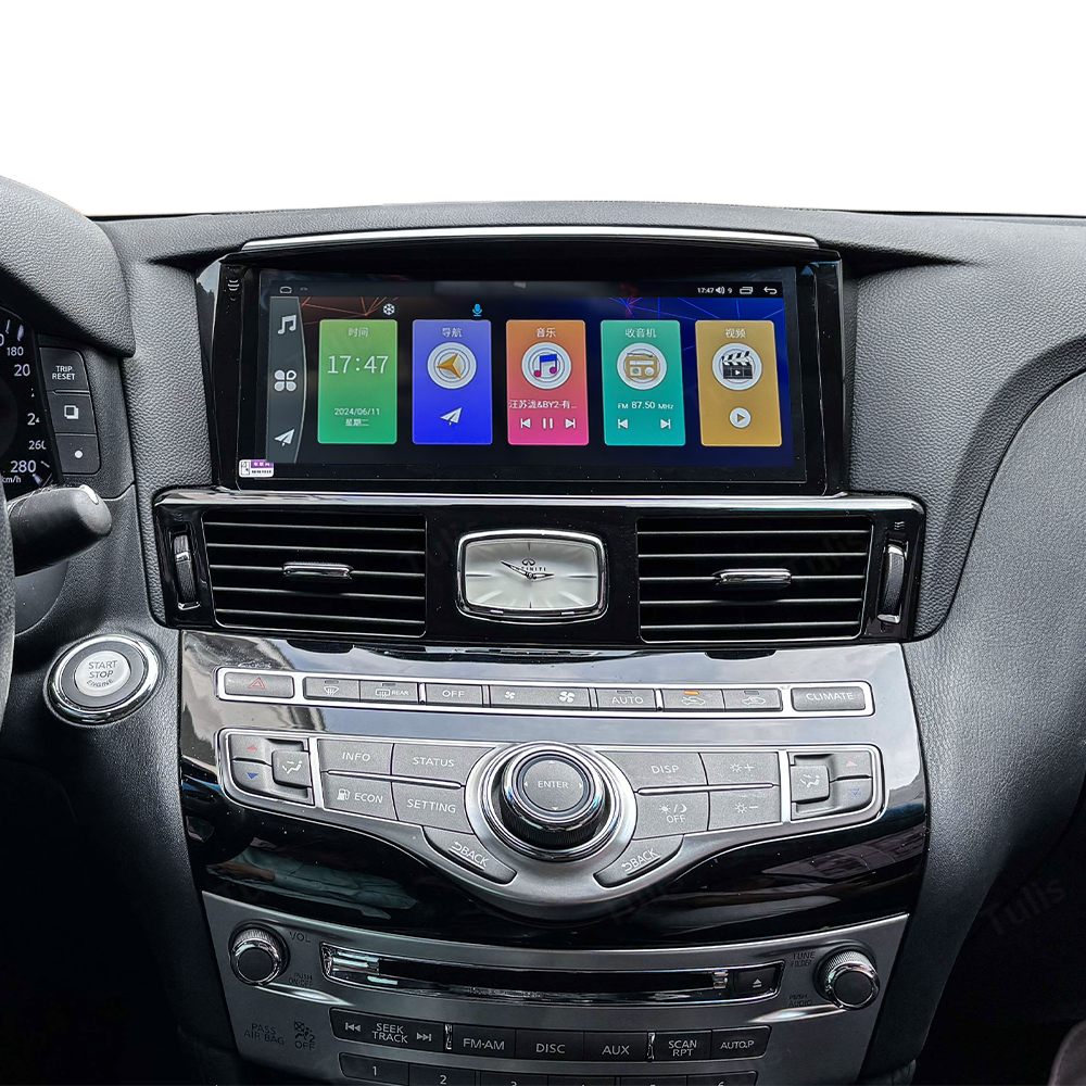 10.25'' Infiniti Q70L M25 M35 2011-2019 Android Screen Navigation Car Radio With Carplay Android Auto