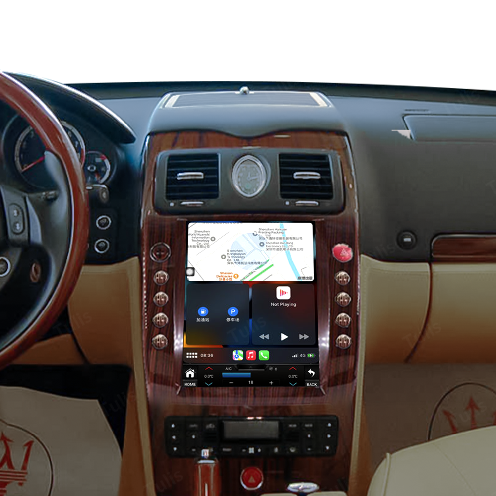 12.1'' Maserati Quattroporte 2004-2007 Android Screen Navigation Car Radio With Carplay Android Auto